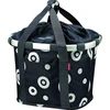 Kita Krepšys ant dviračio vairo Bikebasket juodas su burbulais 350x280x260 mm 15L