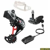 Pavarų grupė SRAM X01 Eagle AXS Upgrade Kit Raudona (Rear Der wBattery and Baterija Protector, Rocker Paddle Controller wClamp, Charger/Cord, Chain Gap Tool)