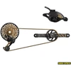 Pavarų grupė SRAM XX1 Eagle DUB Groupset (Rear Der, Trig Shifter w Clamp, Crankset DUB 12s 170 BOOST DM 34t X-SYNC Chainring, Gold Chain 126 links 12s, Cassette XG-1299 10-50t, Chaingap Gauge) Gold