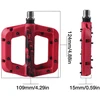Pedalai OXC Loam 20 Nylon Flat Raudona