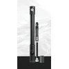 Pompa Crankbrothers Hand clic HP W/CO2 GAUGE juoda