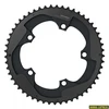 Priekinė žvaigždė SRAM Road Raudona B2 X-Glide 53T Yaw 11 Speed S3 130 Alum 5mm Blast Juodas 2-Pin (53-39)