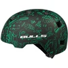 Šalmas Bulls Urban Juveno T140-Y C1 juodas/žalias