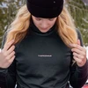 Termo marškinėliai Thermowave mot. Merino Xtreme ilgom rankovėm aukštu kaklu pilki