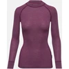 Termo marškinėliai Thermowave mot. Merino Active warm ilgom rankovėm rubino