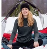Termo marškinėliai Thermowave mot. Merino Xtreme ilgom rankovėm aukštu kaklu pilki