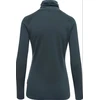 Termo marškinėliai Thermowave mot. Merino Xtreme ilgom rankovėm aukštu kaklu pilki