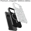 Coveris Telefono dėklas Magsafe "Abstract Bloomscape" iPhone 12-17, Samsung S22-26, Google Pixel 10/Pro/ProXL modeliams