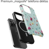 Coveris Telefono dėklas Magsafe "Blossom3" iPhone 12-17, Samsung S22-26, Google Pixel 10/Pro/ProXL modeliams