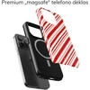 Coveris Telefono dėklas Magsafe "CandyCaneChic" iPhone 12-17, Samsung S22-26, Google Pixel 10/Pro/ProXL modeliams