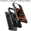 Coveris Telefono dėklas Magsafe "Chocolate" iPhone 12-17, Samsung S22-26, Google Pixel 10/Pro/ProXL modeliams