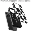 Coveris Telefono dėklas Magsafe "Cow" iPhone 12-17, Samsung S22-26, Google Pixel 10/Pro/ProXL modeliams