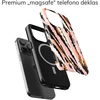 Coveris Telefono dėklas Magsafe "Exotic Stripes" iPhone 12-17, Samsung S22-26, Google Pixel 10/Pro/ProXL modeliams