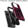 Coveris Telefono dėklas Magsafe "Flames" iPhone 12-17, Samsung S22-26, Google Pixel 10/Pro/ProXL modeliams