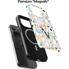 Coveris Telefono dėklas Magsafe "Fleur" iPhone 12-17, Samsung S22-26, Google Pixel 10/Pro/ProXL modeliams