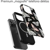 Coveris Telefono dėklas Magsafe "Flutterific" iPhone 12-17, Samsung S22-26, Google Pixel 10/Pro/ProXL modeliams