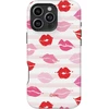 Coveris Telefono dėklas Magsafe "Kisses" iPhone 12-17, Samsung S22-26, Google Pixel 10/Pro/ProXL modeliams
