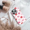 Coveris Telefono dėklas Magsafe "Kisses" iPhone 12-17, Samsung S22-26, Google Pixel 10/Pro/ProXL modeliams