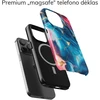 Coveris Telefono dėklas Magsafe "Mėlyna Marble" iPhone 12-17, Samsung S22-26, Google Pixel 10/Pro/ProXL modeliams