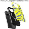 Coveris Telefono dėklas Magsafe "Neonique" iPhone 12-17, Samsung S22-26, Google Pixel 10/Pro/ProXL modeliams