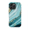 Coveris Telefono dėklas Magsafe "Ocean Marble" iPhone 12-17, Samsung S22-26, Google Pixel 10/Pro/ProXL modeliams