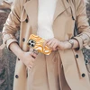 Coveris Telefono dėklas Magsafe "Orangewaves" iPhone 12-17, Samsung S22-26, Google Pixel 10/Pro/ProXL modeliams