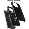 Coveris Telefono dėklas Magsafe "Simple juodas" iPhone 12-17, Samsung S22-26, Google Pixel 10/Pro/ProXL modeliams