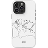 Coveris Telefono dėklas Magsafe "The World" iPhone 12-17, Samsung S22-26, Google Pixel 10/Pro/ProXL modeliams