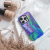 Coveris Telefono dėklas Magsafe "Violetinė feather" iPhone 12-17, Samsung S22-26, Google Pixel 10/Pro/ProXL modeliams