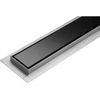 Fala LINEAR DRAIN Juodas GLASS 70 CM WET&DRY