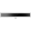 Fala LINIJAUS DRAIN Juodas GLASS 60 CM WET&DRY