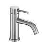 Fala Nerūdijančio plieno vonios maišytuvas, vienos svirties, inox spalvos, 17.5 cm aukščio, vonios praustuvei