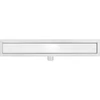 Fala WET&DRY Baltas GLASS LINEAR DRAIN 60 CM