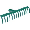 FLO GRABIE METALOWE 34cm. 14 ZĘBÓW NIEOPRAWIONE 35751