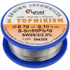 Toya Sa Poland Lydmetalio viela Ø 0,70mm. 100g su fliusu (76806)