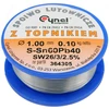 Vorel Toya Sa Poland Lydmetalio viela Ø 1,00mm. 100g su fliusu (76810)