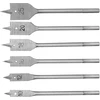 Grąžtas VOREL veleno grąžtų rinkinys, 6 vnt., 10–25 mm, 22500