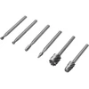 STHOR HSS frezos šlifuokliams, mini kotas, 3,2 mm, 6 vnt.