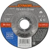 Sthor METALO ŠLIFIMO DISKAS 115 X 6,0 X 22 MM