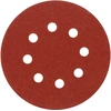 Diskinis šlifavimo popierius prilimpantis su skylėm Vorel | Nr. 36 d-125mm (5vnt.)