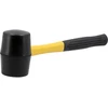 VOREL GUMINIS PLAKŠKAS FG 56mm PLASTIKINĖ RANKENA 33655
