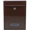 VOREL SKRZYNKA NA LISTY360 x 260 x 80mm BRĄZ 78557