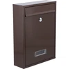 VOREL SKRZYNKA NA LISTY360 x 260 x 80mm BRĄZ 78557