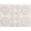 Padukai baldams lipnūs veltinio balti Vorel | d-2038mm, 12vnt.