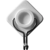 Kabliukai klijuojami plastmasiniai balti Vorel | 2vnt. (max 1kg)