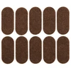 Padukai baldams lipnūs veltinio rudi Vorel | 20x45mm, 10vnt.
