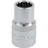 YATO dvipusė galvutė 1/2" trumpa 12mm