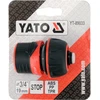 Yato 3/4" GREITA MOVA SU STOP IR BLOKO FUNKCIJA