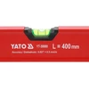 Yato Toya Sa Poland Gulsčiukas aliuminis | BOX level | 400 mm | su rankenėlėmis | 3 akutės (YT-30080)