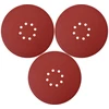 Yato Toya Sa Poland Šlifavimo popierius (velcro) apvalus | su skylėm | 225 mm / P150 | 3 vnt. (YT-83475)